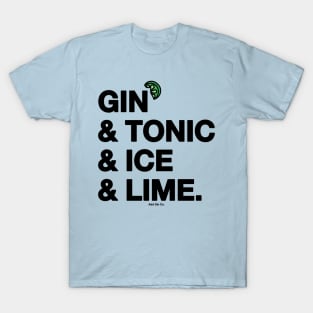 Gin and the Gang - Add Gin T-Shirt